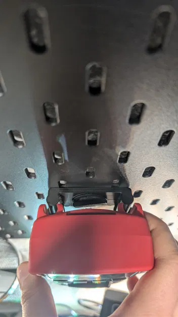 Giá treo Đồng hồ vạn năng UT139C cho Skadis với Hệ thống T-Clip - Image 4