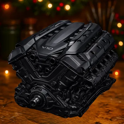 Tượng Động Cơ V10 Tương Lai