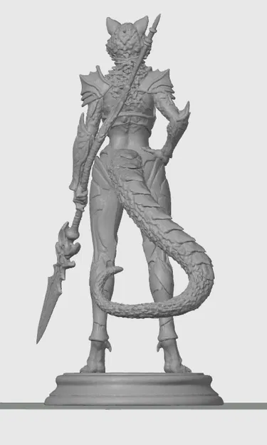 Mô hình Warhammer cat-girl 27 - Image 2