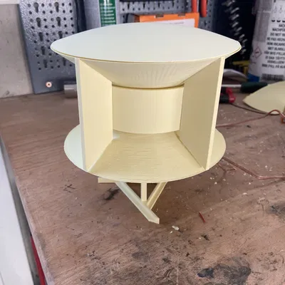 Mô Hình Còi Hú Federal Signal SD-10 (Hoạt Động Hoàn Toàn)