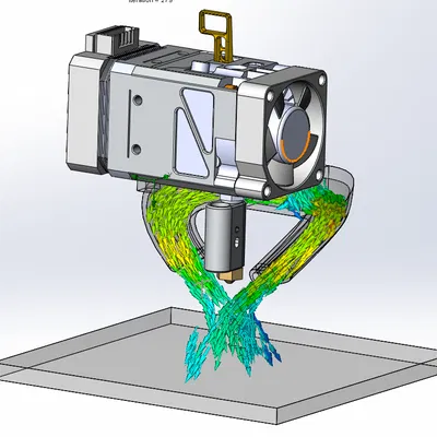 Giá đỡ quạt BIQU H2 V2s Lite cho quạt 5015 và 5020
