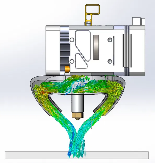 Giá đỡ quạt BIQU H2 V2s Lite cho quạt 5015 và 5020 - Image 3