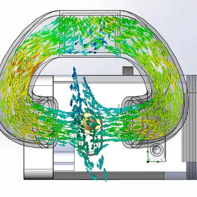 Giá đỡ quạt BIQU H2 V2s Lite cho quạt 5015 và 5020