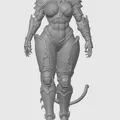 Mô hình Warhammer cat-girl 28 - Thumbnail 1