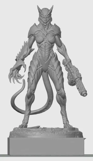 Mô hình Warhammer Cat-girl 30 - Image 1