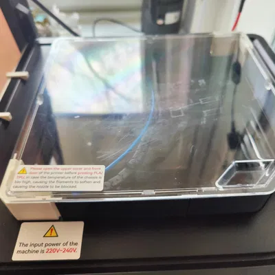 QIDI X-smart3 Nâng Nắp Trên – Khung Module + Tường Sau Thông Gió Trượt