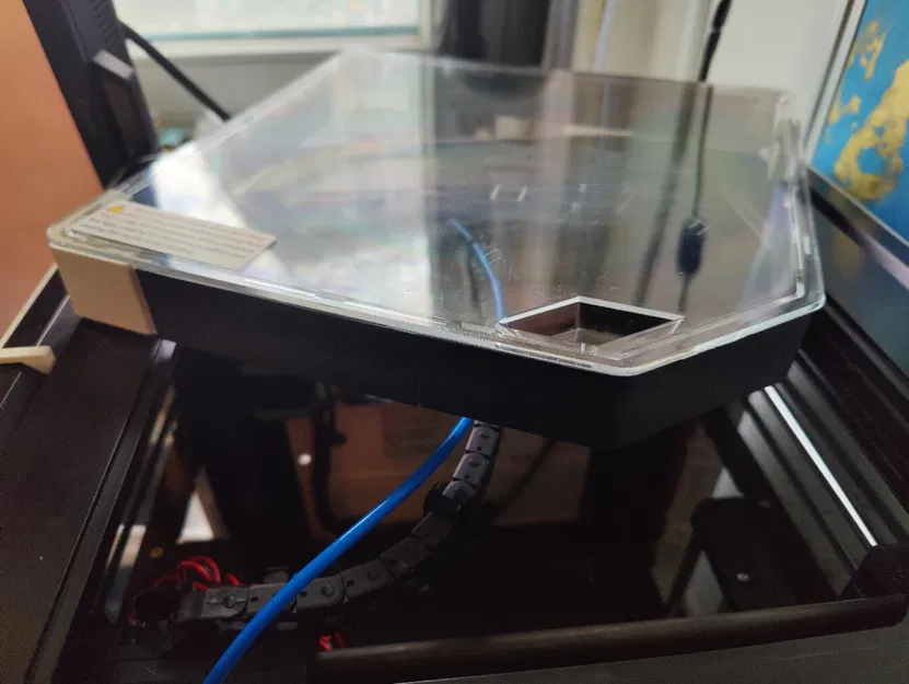 QIDI X-smart3 Nâng Nắp Trên – Khung Module + Tường Sau Thông Gió Trượt - Image 3