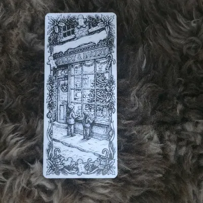 Bookmark Cửa Sổ Tiệm Bánh Giáng Sinh