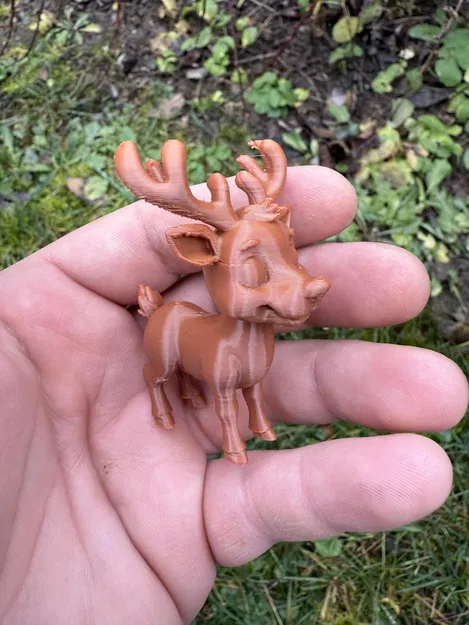 Gia đình tuần lộc Giáng sinh dễ thương - Image 3