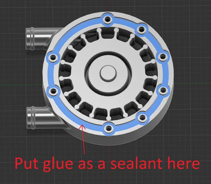 Bơm Nước Cho Động Cơ 775 / 795 / 895 - Image 2