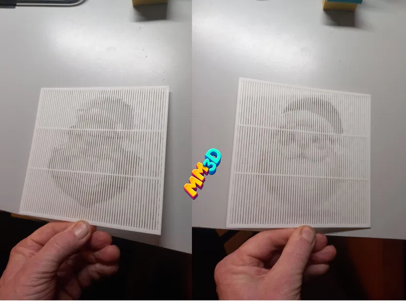 Ảo Ảnh Giáng Sinh Lenticular - Grinch & Ông Già Noel - Image 1