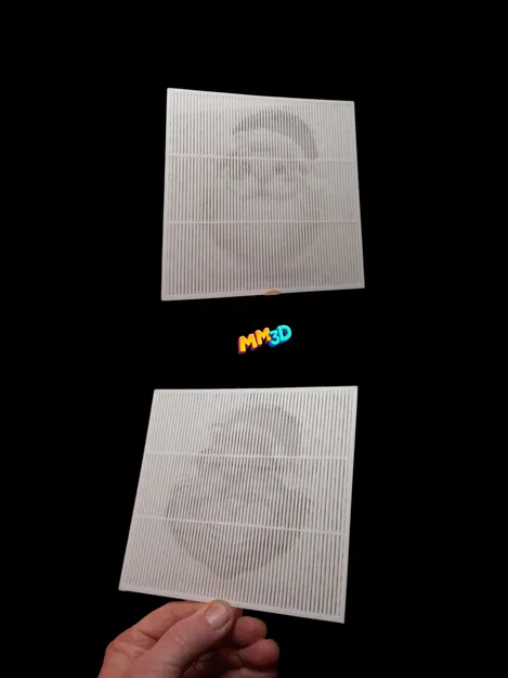 Ảo Ảnh Giáng Sinh Lenticular - Grinch & Ông Già Noel - Image 3