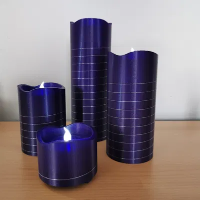 Nến Giáng Sinh Kiểu Dáng Dây Đèn Trà