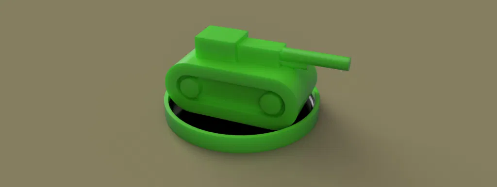 Quân cờ Xe tăng Crash Derby – Quân cờ In 3D Lấy cảm hứng từ Risk - Image 1