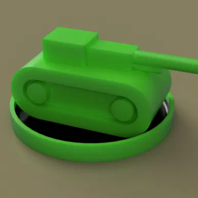 Quân cờ Xe tăng Crash Derby – Quân cờ In 3D Lấy cảm hứng từ Risk