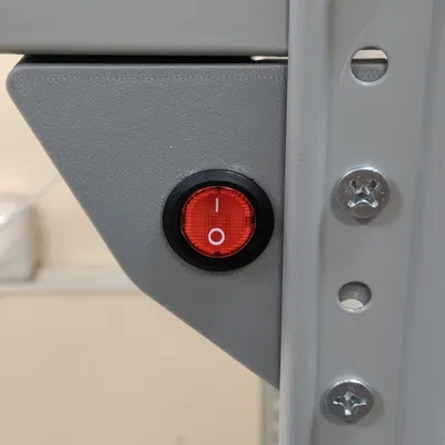 Giá đỡ công tắc gạt gắn tủ rack