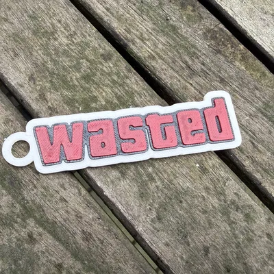 Móc Khóa GTA Wasted Anhänger