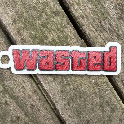 Móc Khóa GTA Wasted Anhänger