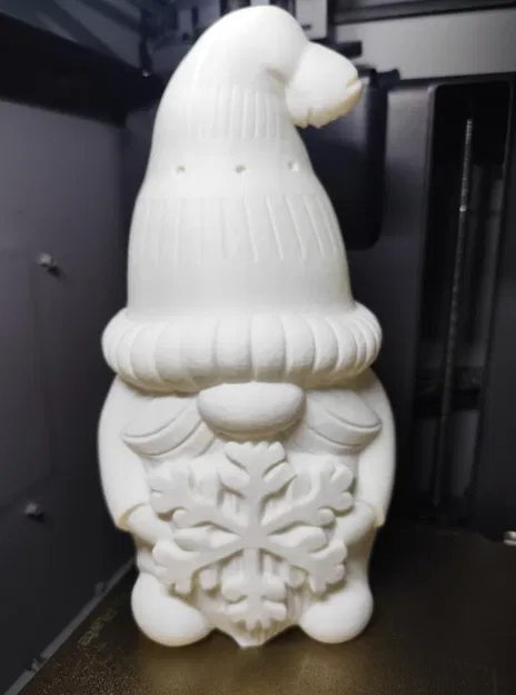 Ông Già Noel Với Tuyết (In Dễ Dàng 0% Infill) - Image 1