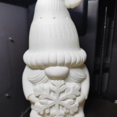 Ông Già Noel Với Tuyết (In Dễ Dàng 0% Infill)