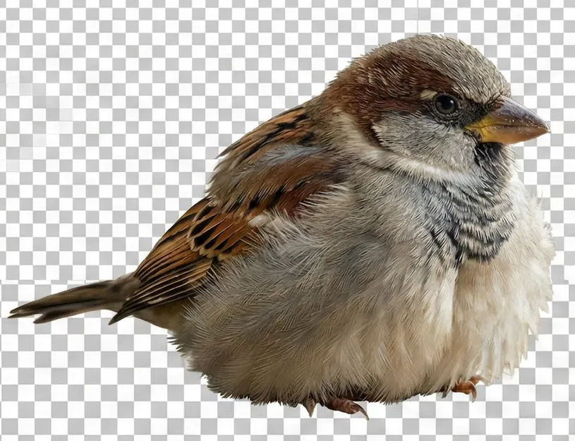 Mô Hình Chim Sẻ Thực Tế – Mẫu Chim Trang Trí Để In 3D - Image 1
