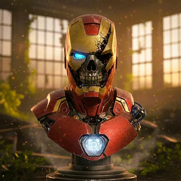 Ironman (Marvel) - Bộ Sưu Tập Đầu Lâu Bán Thân - Image 1