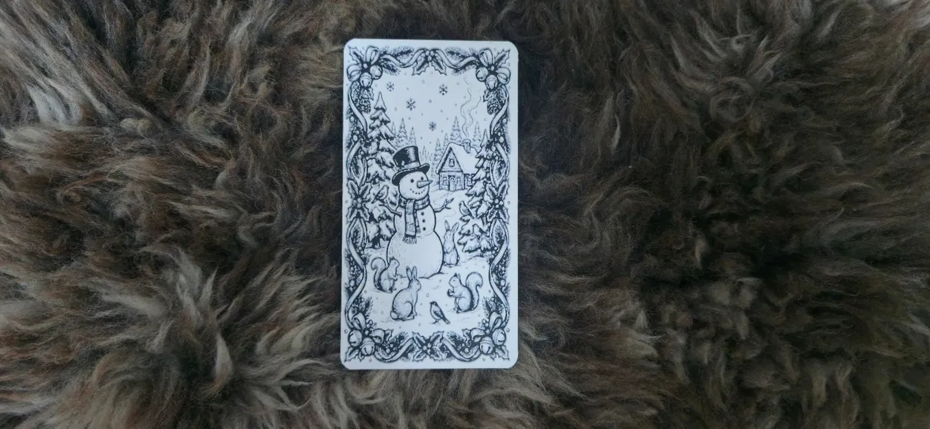 Bookmark Người Tuyết Vui Vẻ & Bạn Bè Mùa Đông - Image 1