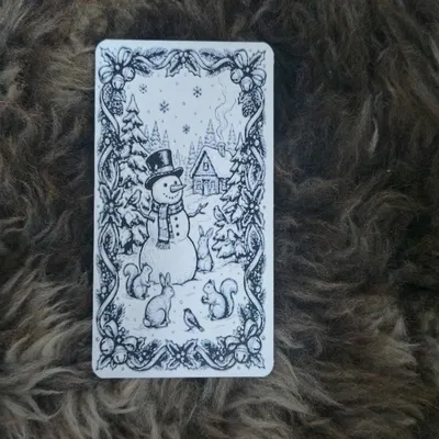 Bookmark Người Tuyết Vui Vẻ & Bạn Bè Mùa Đông