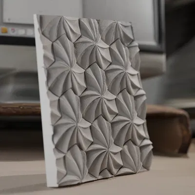 Tấm Hoa Văn Sao Lạ Mắt - Nghệ Thuật Treo Tường Origami Hình Học