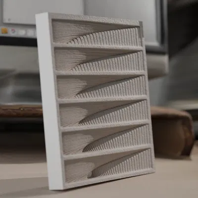 Lam Lăng Kiến Trúc Hiện Đại - Relief Dốc Tham Số