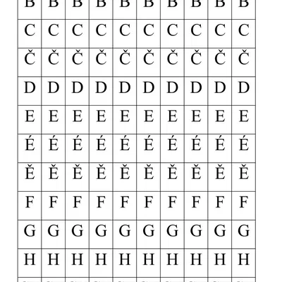 Slabikář - Giá đỡ dạy chữ cái