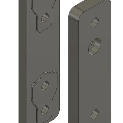 Adapter Gắn Rack Không Cần Vít