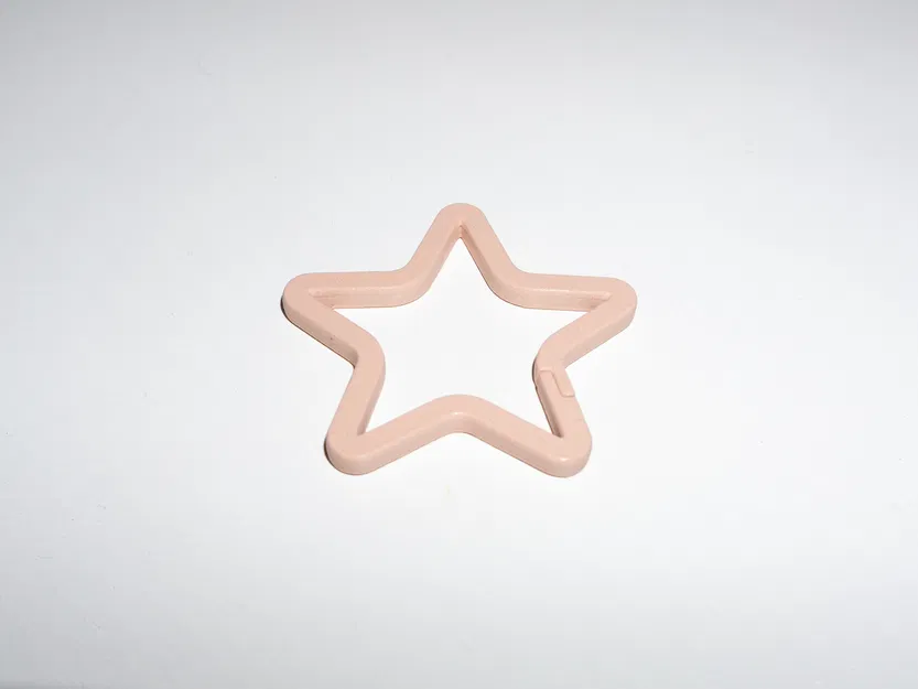 Móc khóa hình ngôi sao (Star carabiner) - Image 2