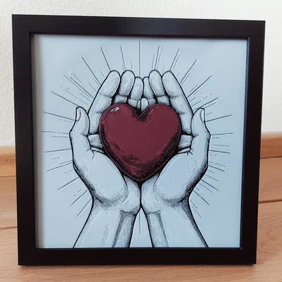 Mô hình "Heart HueForge" - Trái tim sắc màu từ HueForge