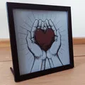 Mô hình "Heart HueForge" - Trái tim sắc màu từ HueForge - Thumbnail 2