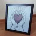 Mô hình "Heart HueForge" - Trái tim sắc màu từ HueForge - Thumbnail 3