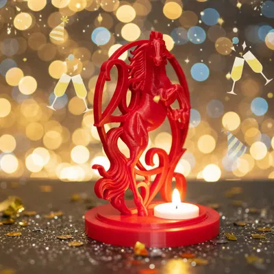 Trang Trí Ngựa Đón Giao Thừa