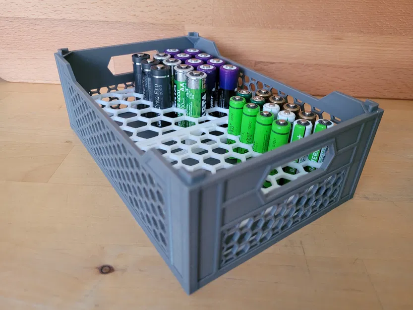 Stackable Crate Plus - Giá đỡ pin AA + AAA - Image 2