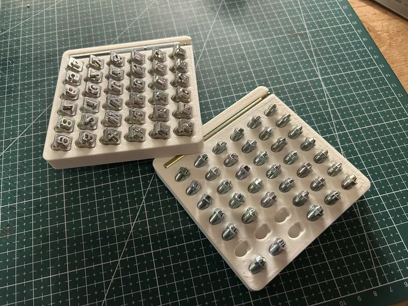 Giá đỡ bộ dụng cụ đóng dấu chữ cho IKEA Skadis (SUMS) - Image 4