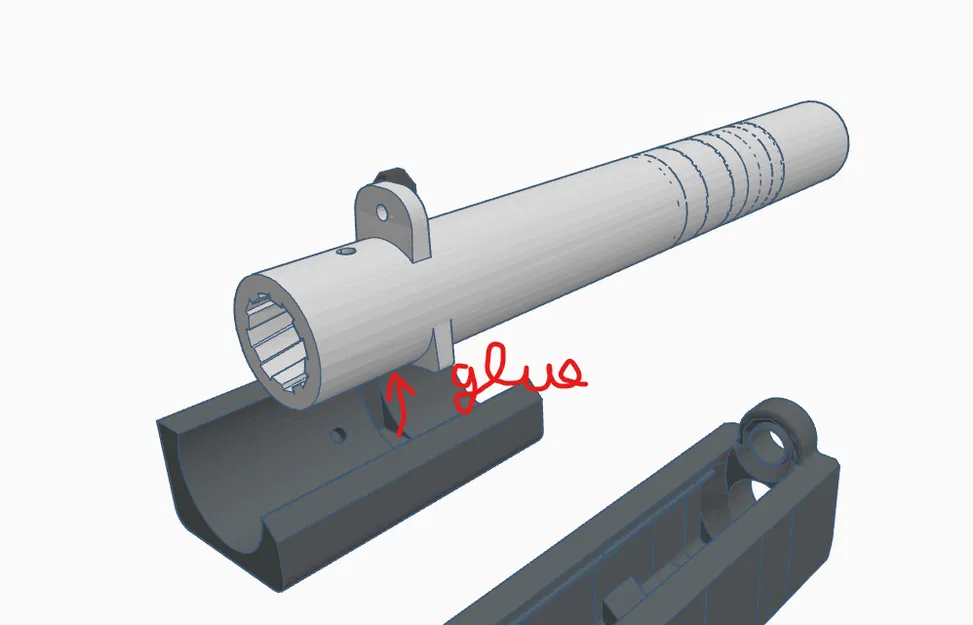 Mô hình Glock-18 Tái Tạo Hoạt Động Từ CSGO/CS2 - BẢN REMIX - Image 4