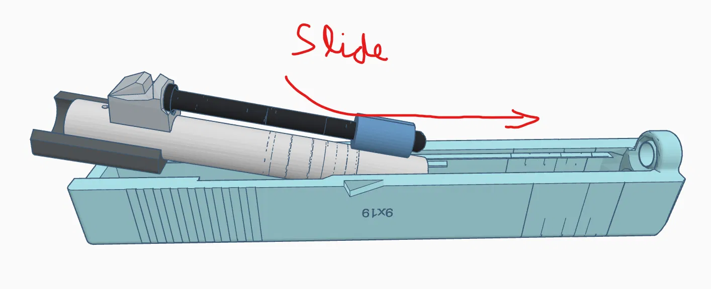 Mô hình Glock-18 Tái Tạo Hoạt Động Từ CSGO/CS2 - BẢN REMIX - Image 10