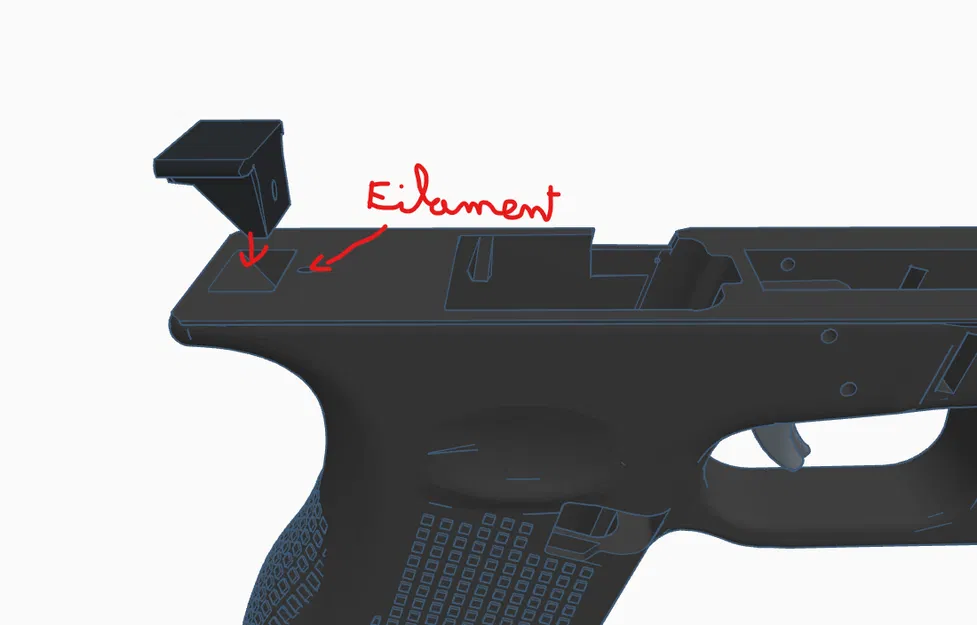 Mô hình Glock-18 Tái Tạo Hoạt Động Từ CSGO/CS2 - BẢN REMIX - Image 14