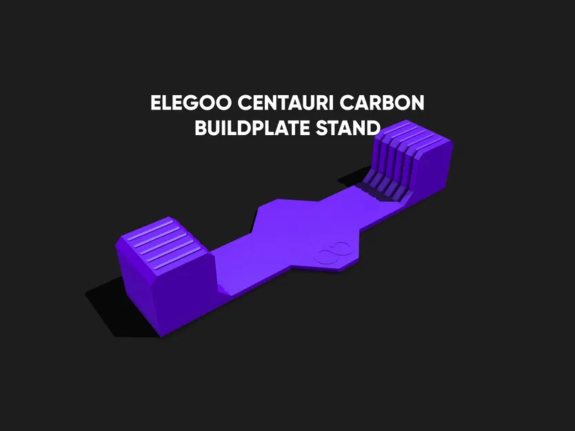 Kệ Đựng Build Plate Carbon Elegoo Centauri - Image 8