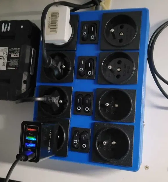 Hộp ổ cắm 230V điều khiển bằng công tắc - Image 2