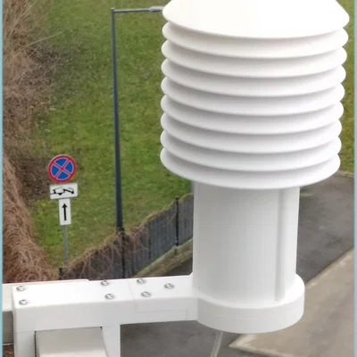 Vỏ Chắn Bức Xạ Cho Trạm Thời Tiết Tự Làm