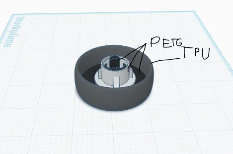 Bánh Xe Máy Hút Bụi - Image 1