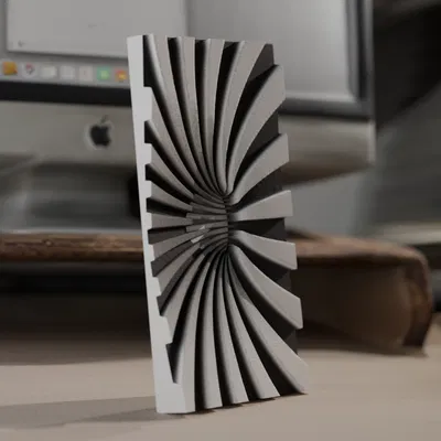 Trang trí Xoáy Thuận theo Tham số