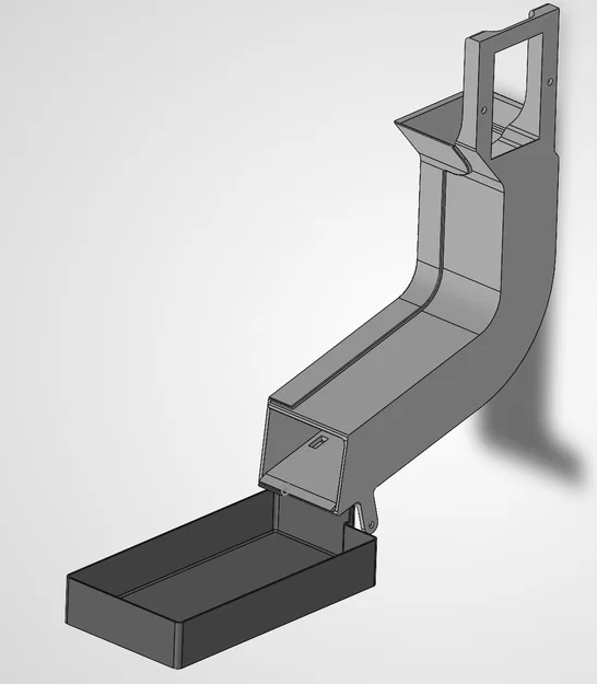 Thùng rác cho máng trượt phân - Image 1