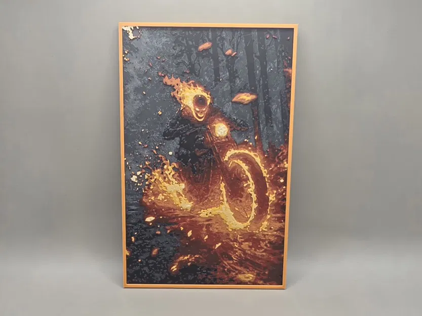 Ghost Rider - HueForge - Image 1