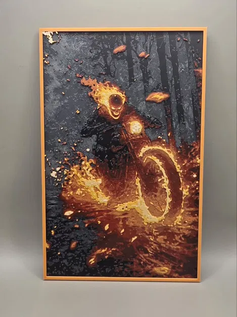 Ghost Rider - HueForge - Image 2